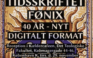 Fønix inviterer til reception i anledning af nyt digitalt format og 40 års jubilæum!