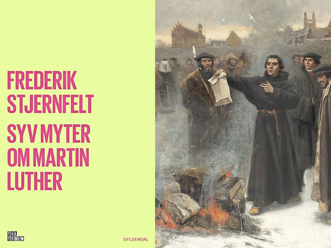 Lutherstrid – gerne! Anmeldelse af Frederik Stjernfelt, Syv myter om Martin Luther
